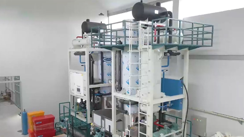 2×20 Ton Mesin Es Tube Terintegrasi di Indonesia