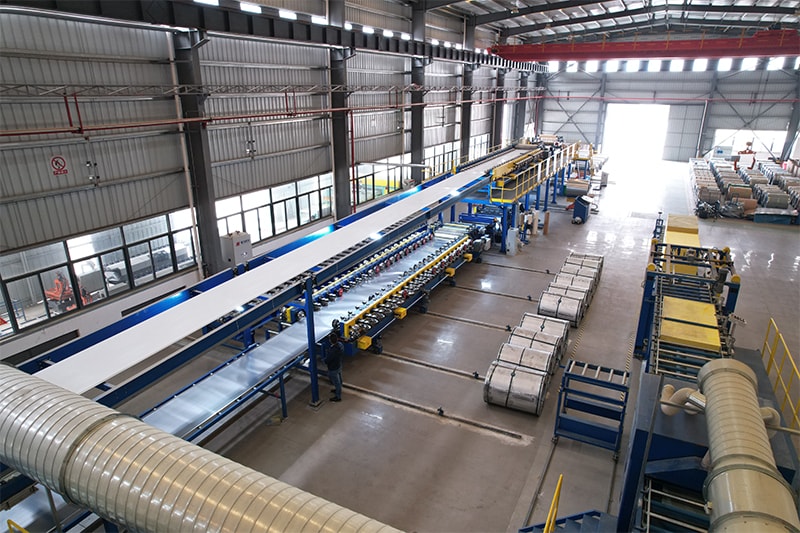Pabrik panel insulasi gudang pendingin