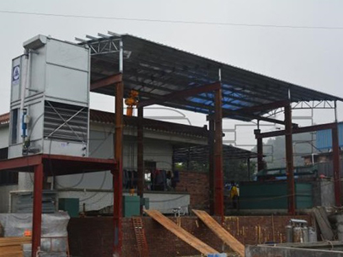 Mesin Es Balok Air Asin dengan Kapasitas 20 Ton untuk Klien di Zhaoqing Tahun 2014